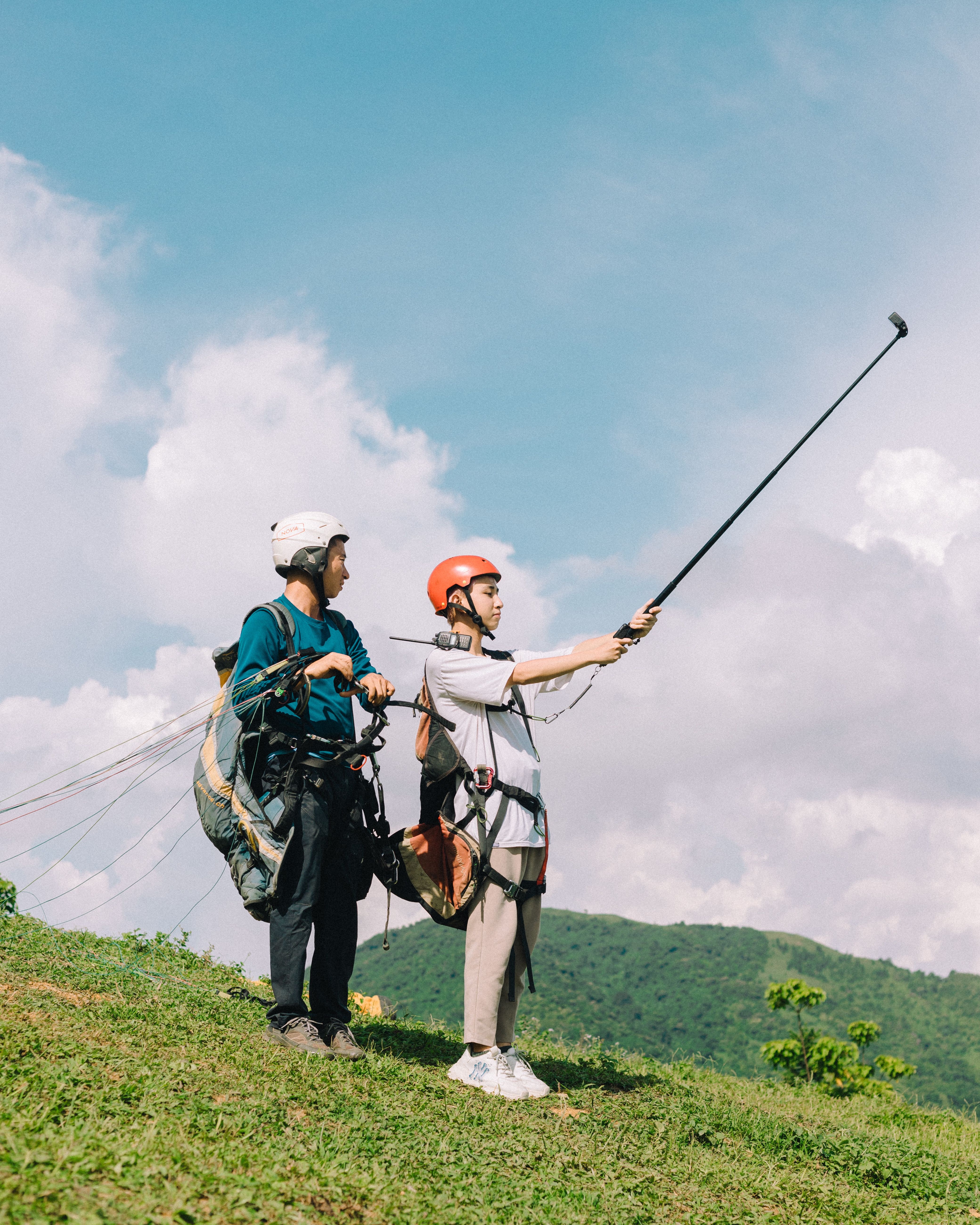 Lan dau choi nhay du o Hoa Binh,  tro choi cam giac manh,  nhay du o Hoa Binh anh 1