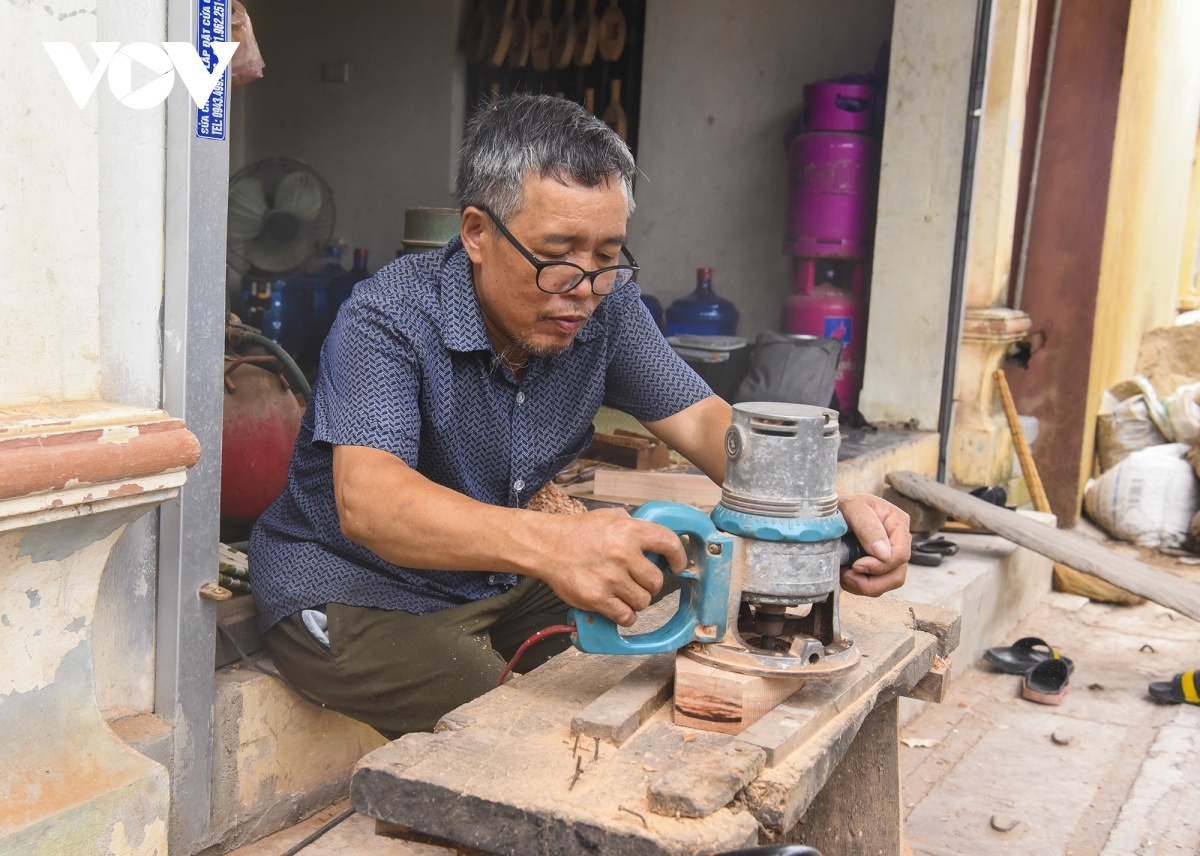 nghe nhan,  khuon banh,  lam khuon banh anh 17