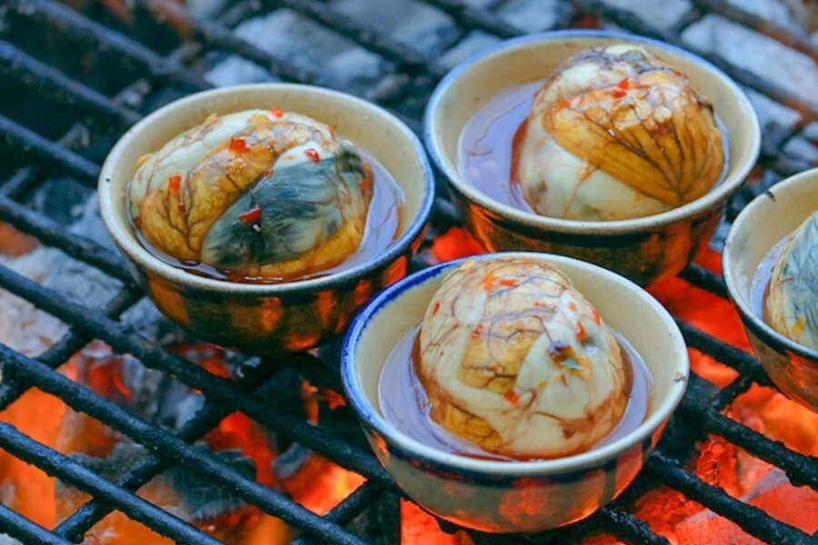 Vit lon dung dau danh sach nhung mon trung dang so hinh anh