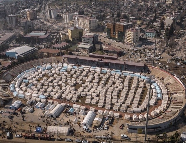 Khu nghi duong o Tho Nhi Ky mien phi cho nan nhan dong dat hinh anh