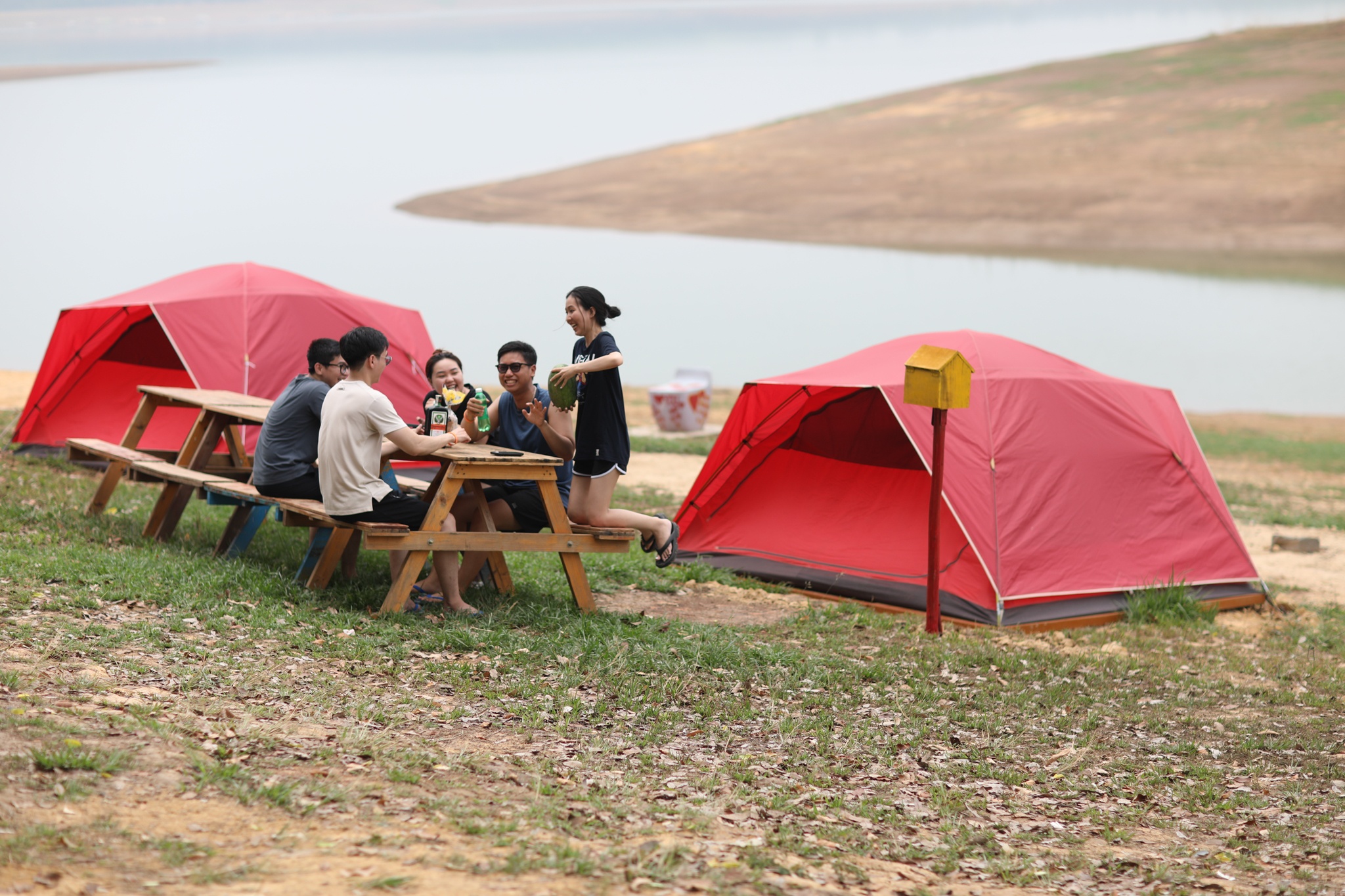 The kho cua du lich sinh thai o Tri An hinh anh