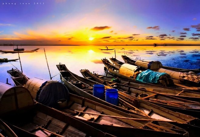 Chiều trên Phá Tam Giang