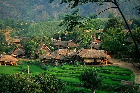 Bản Lác- Mai Châu (Hòa Bình) cũng là một điểm đến trong tour giá rẻ. Đi trong ngày từ Hà Nội đến Hòa Bình khám phá Mai Châu chỉ khoảng 650.000. Ảnh xuhuongdulich.com