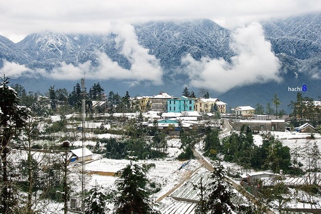 Nét đẹp hiện đại, lạ lẫm của Sapa mùa đông năm 2013