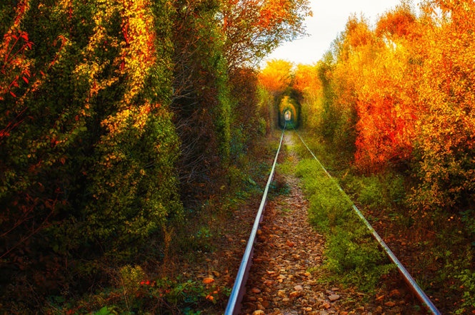 Đường hầm tình yêu Romania