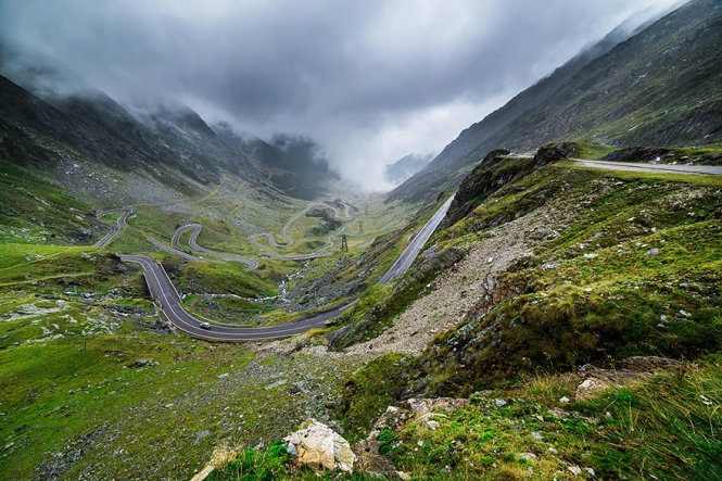 Đường Transfagarasan, Transylvania