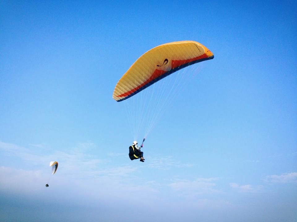 ật bất ly thân để giúp người chơi chủ động và an toàn là các thiết bị điện tử gồm GPS giúp dẫn đường định vị, Vario- thiết bị dùng để xác định độ cao, Wind Meter thiết bị đo vận tốc gió và bộ đàm liên lạc.