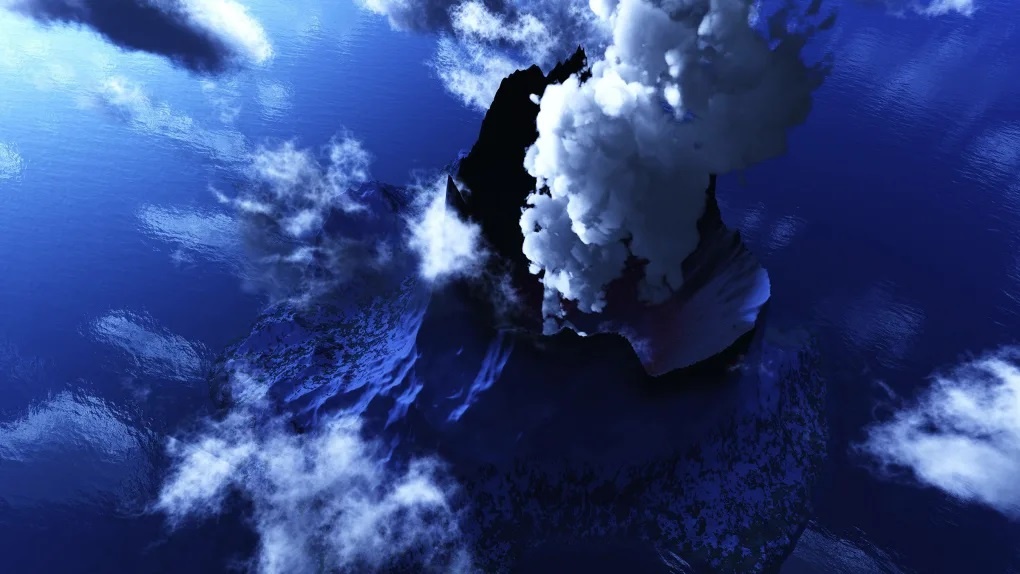 Hau qua khi 146 trieu tan nuoc phun trao vi nui lua tai Tonga hinh anh