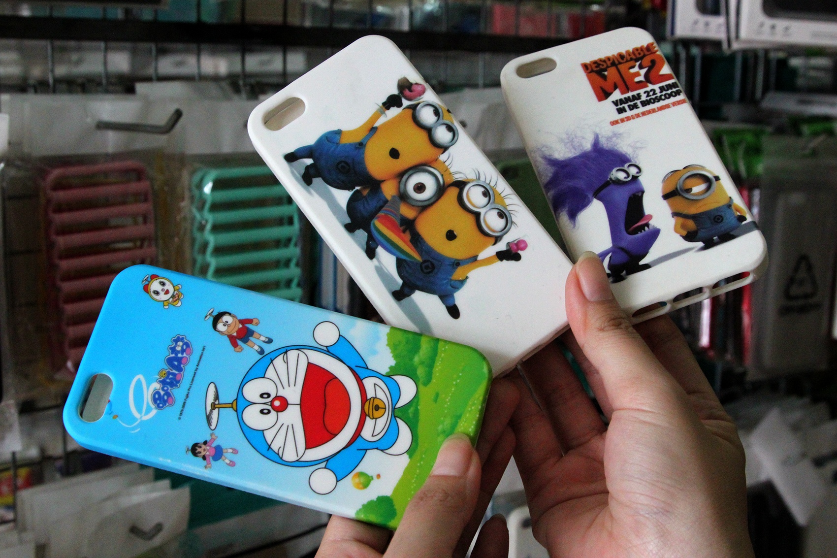 'Thien duong' op lung dien thoai gia re o Sai Gon hinh anh