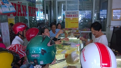 Nghe don vang kem chat luong, dan do xo di ban hinh anh