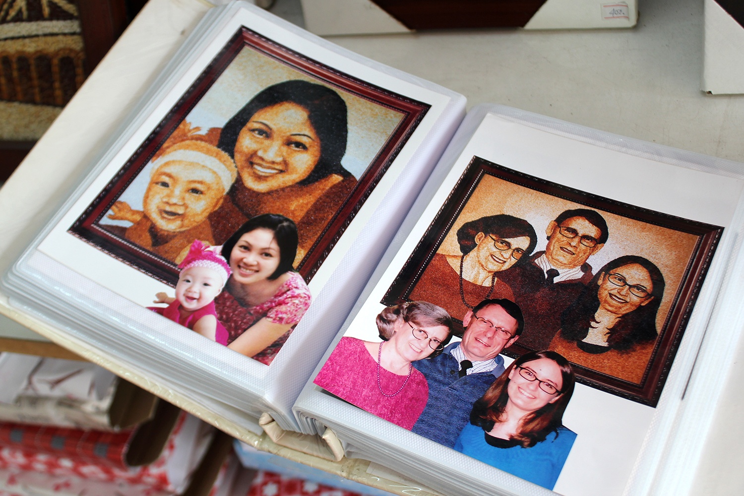 5 trieu dong mot buc tranh gan bang gao rang o Sai Gon hinh anh