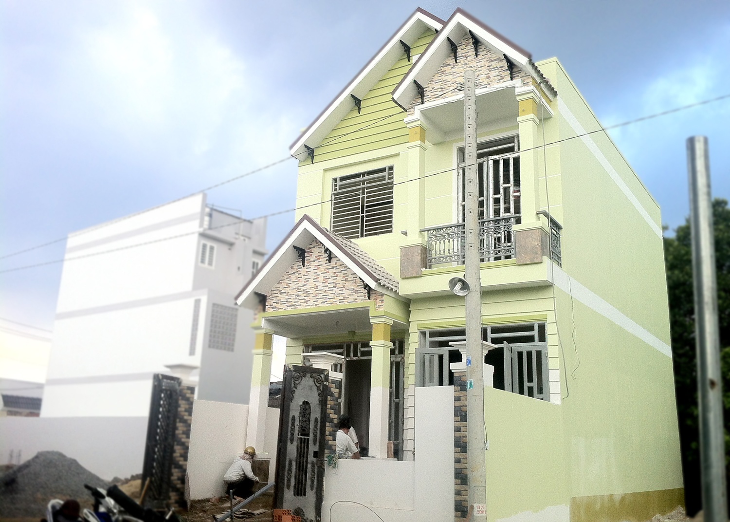 Biet thu tu thiet ke ven Sai Gon gia ngang nha cap 4 hinh anh