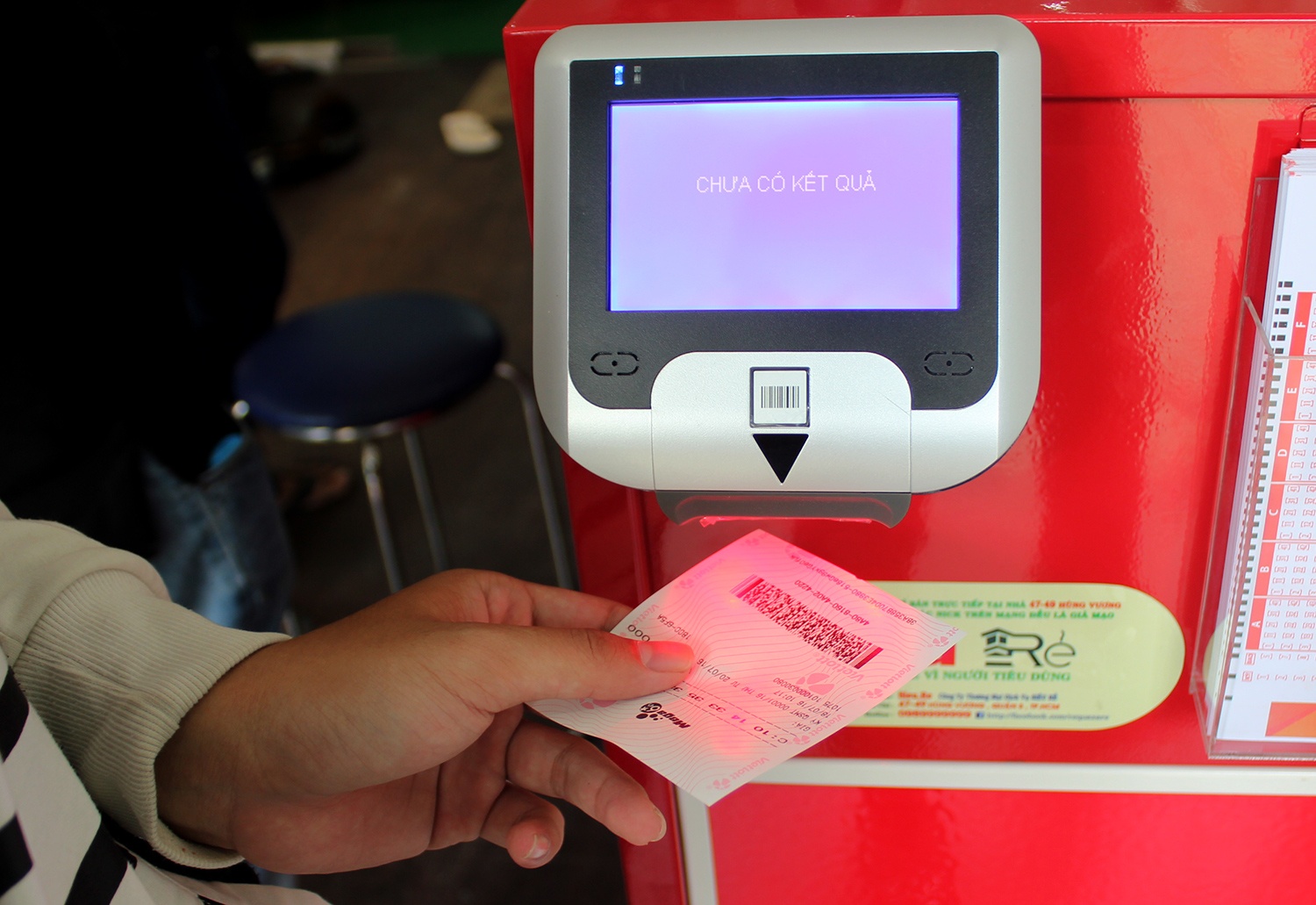 ve so tu chon,  den toan,  xo so,  trung thuong,  Sai Gon,  TP HCM anh 3