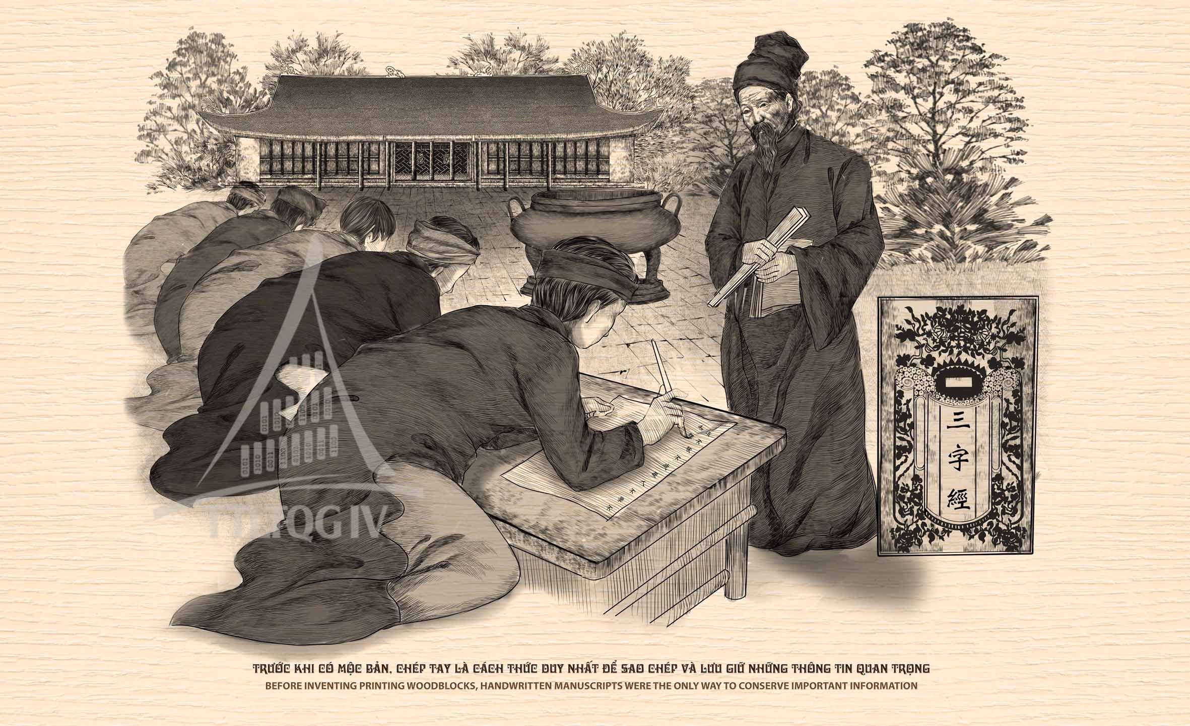 Tai hien qua trinh tao tac 'Quoc bao hoang trieu' anh 1