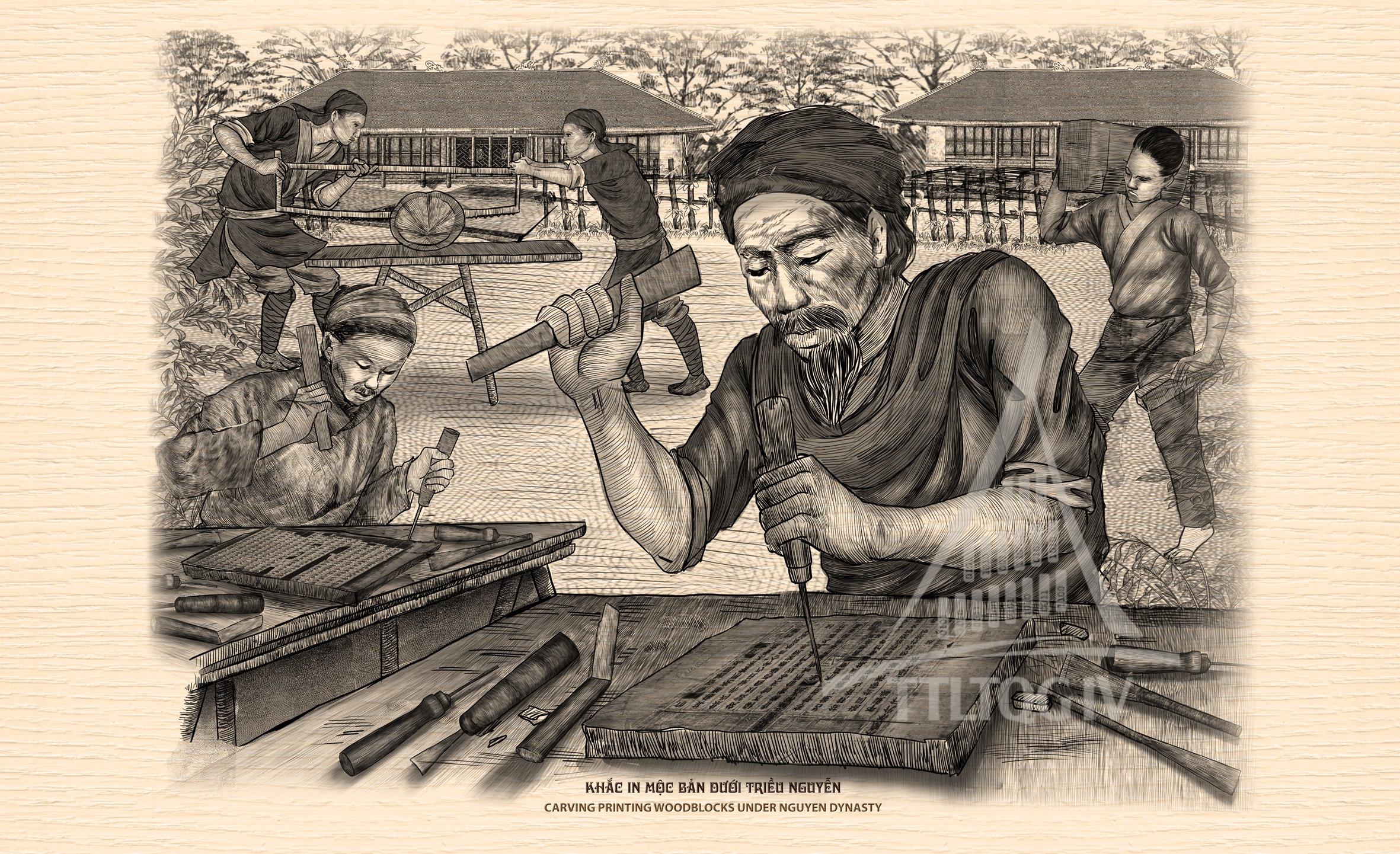 Tai hien qua trinh tao tac 'Quoc bao hoang trieu' anh 6