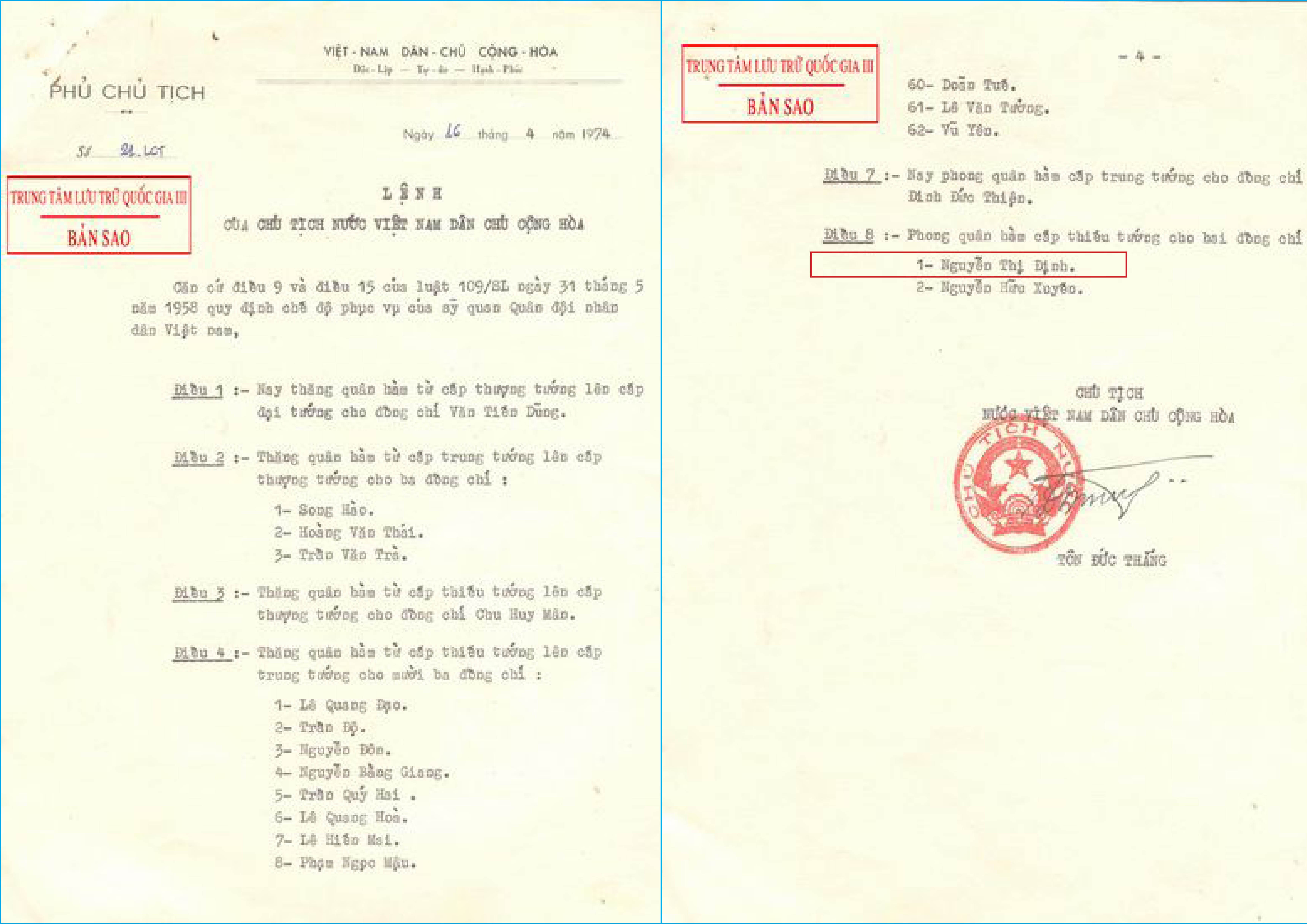 Nữ tướng Nguyễn Thị Định ảnh 3 Nu tuong Nguyen Thi Dinh anh 3