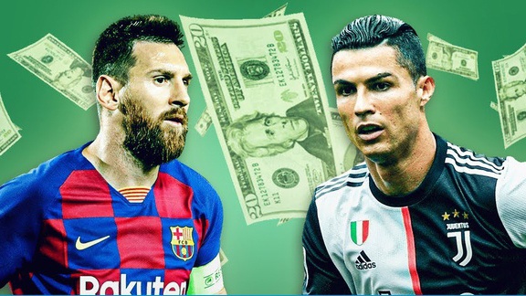 Ronaldo vs Messi - cuoc chien thuong hieu va tien bac hinh anh