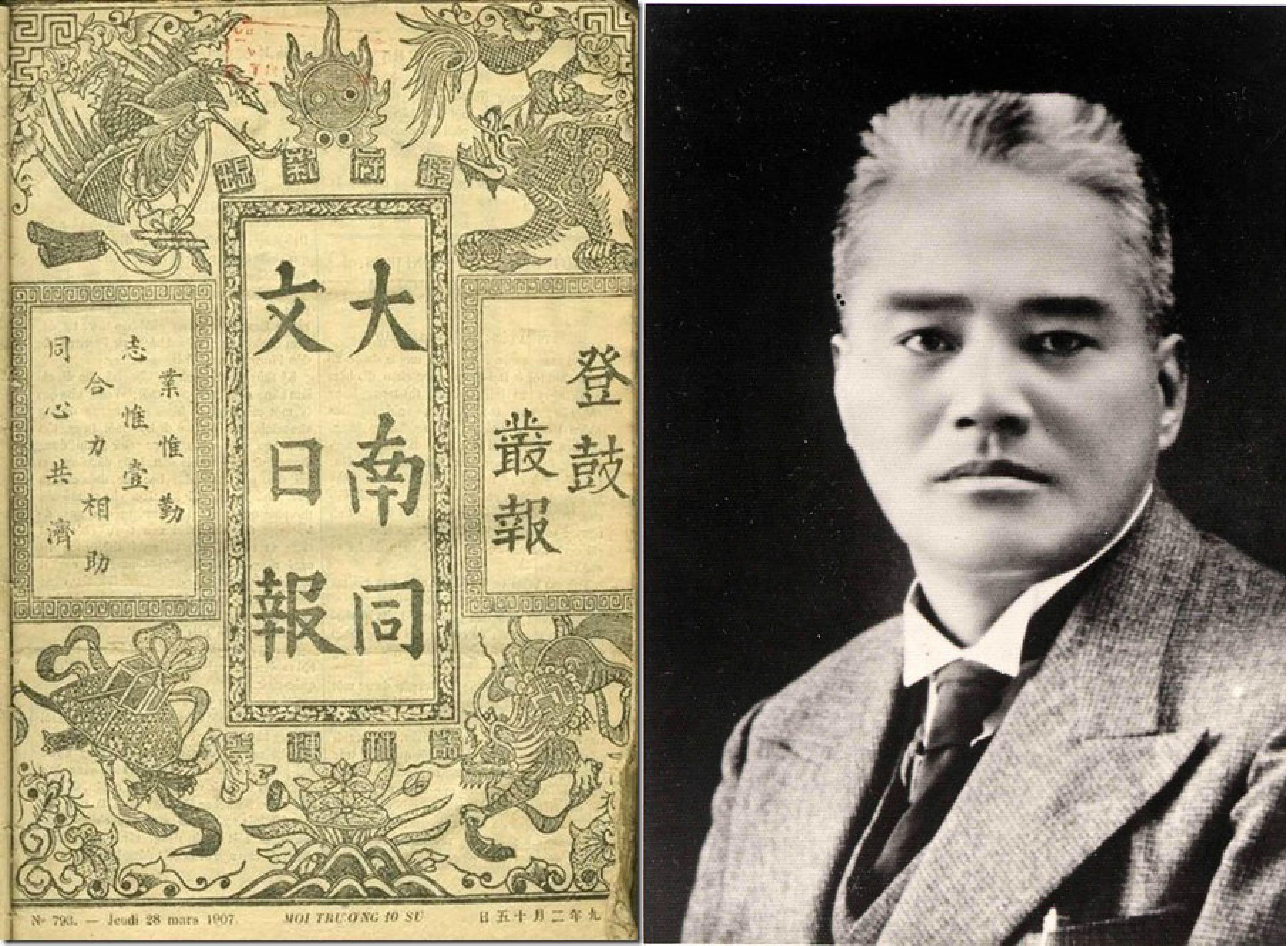 Dieu it biet ve nhung to bao chu Quoc ngu dau tien o Bac Ky hinh anh