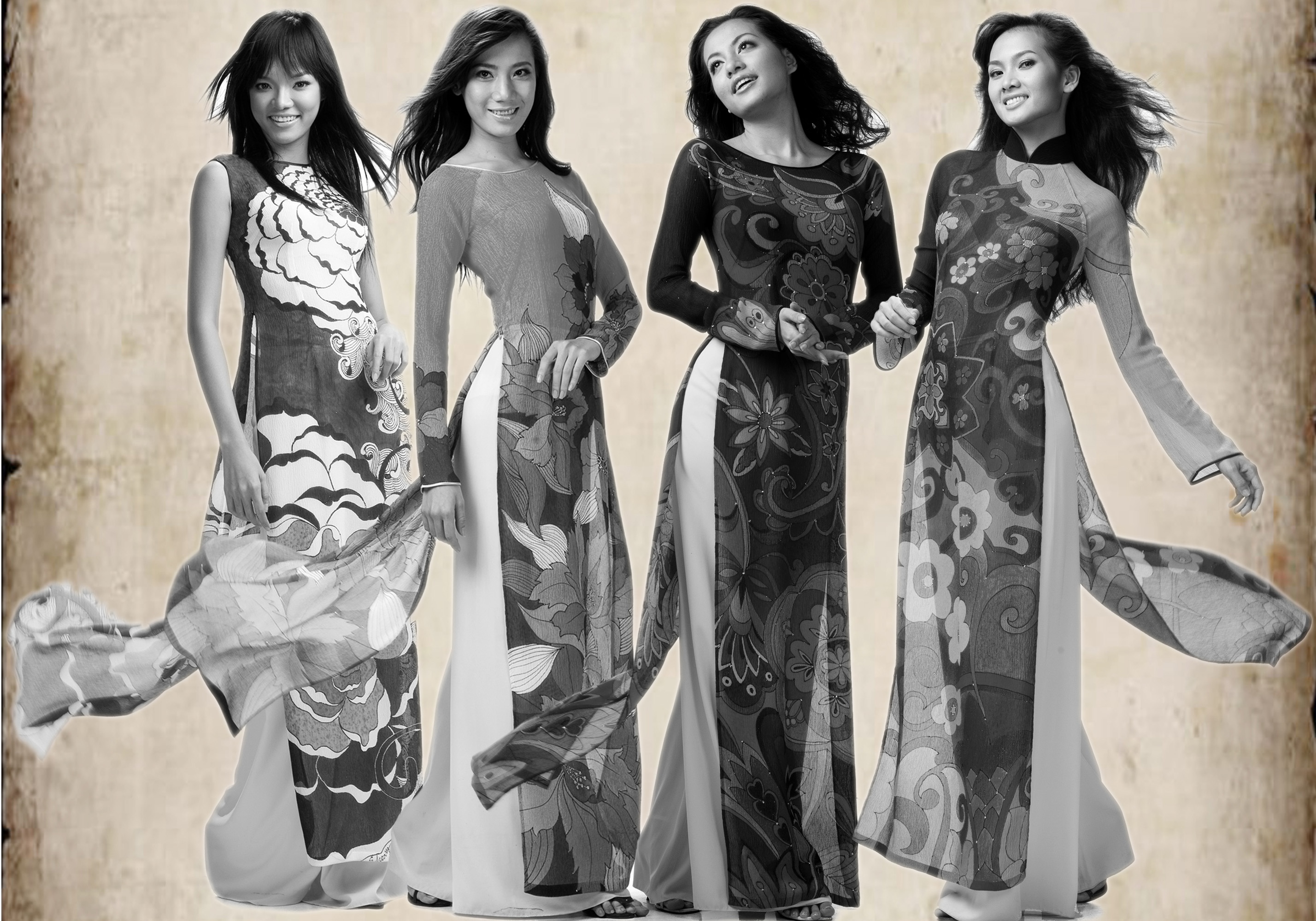 Ao dai Viet ra doi va phat trien ra sao? hinh anh