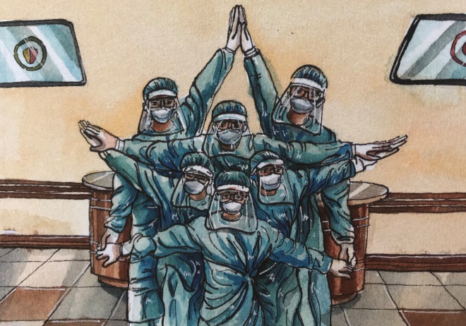 Trao nhau khich le, cung tao niem tin vuot qua dai dich Covid-19 hinh anh