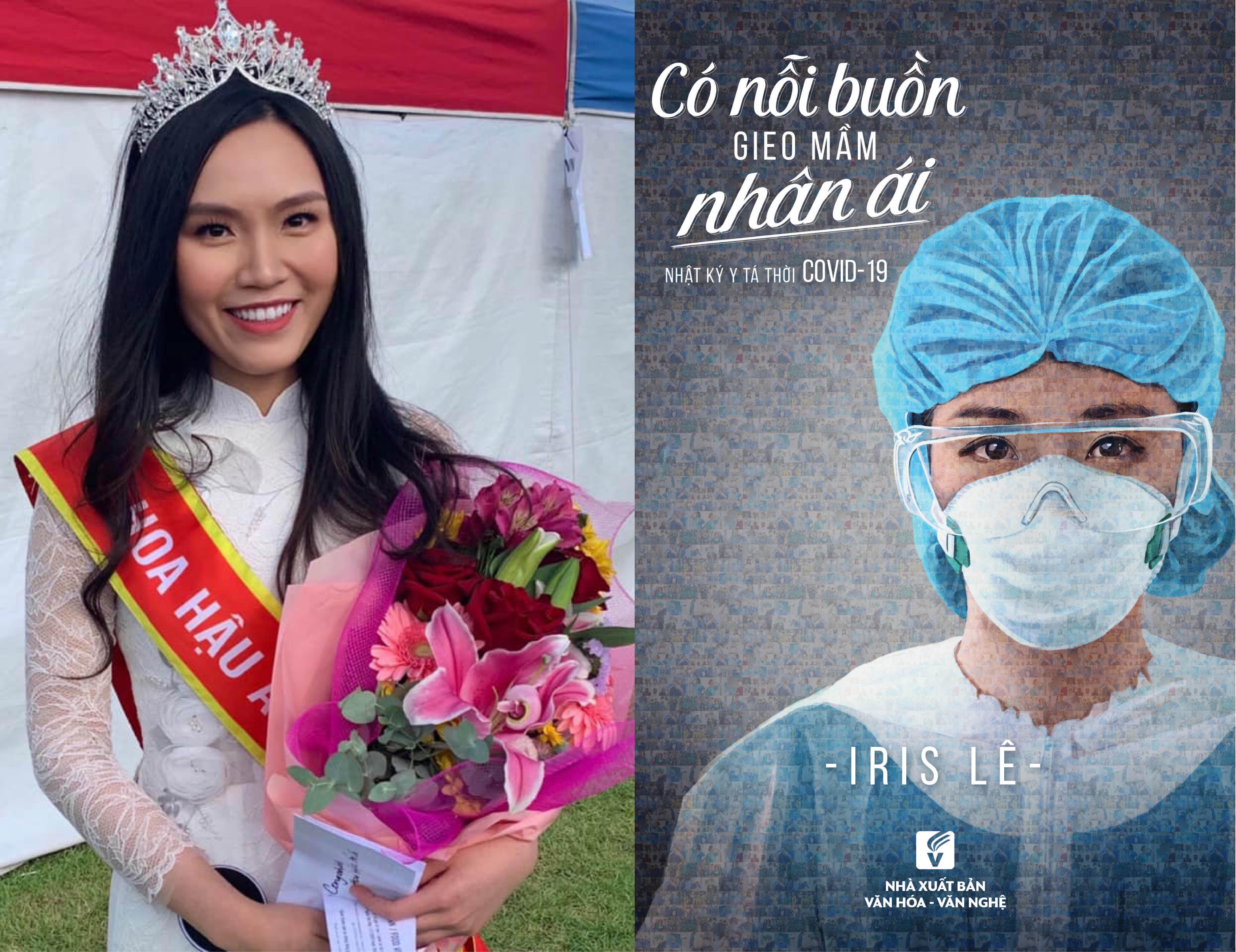 Hoa hau ao dai goc Viet xuat ban sach ve dai dich Covid-19 hinh anh