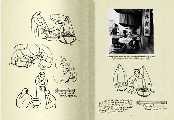 Bo suu tap goi nho ganh hang rong cua Ha Noi xua hinh anh