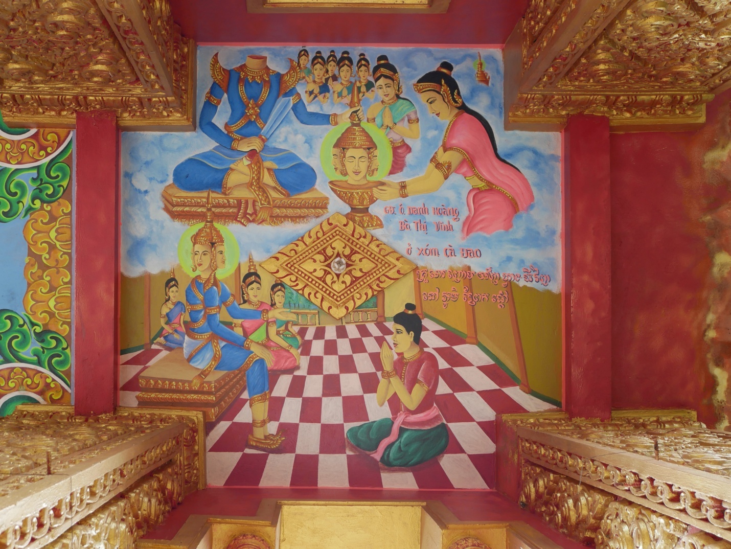 Tranh tuong Khmer Nam Bo anh 8