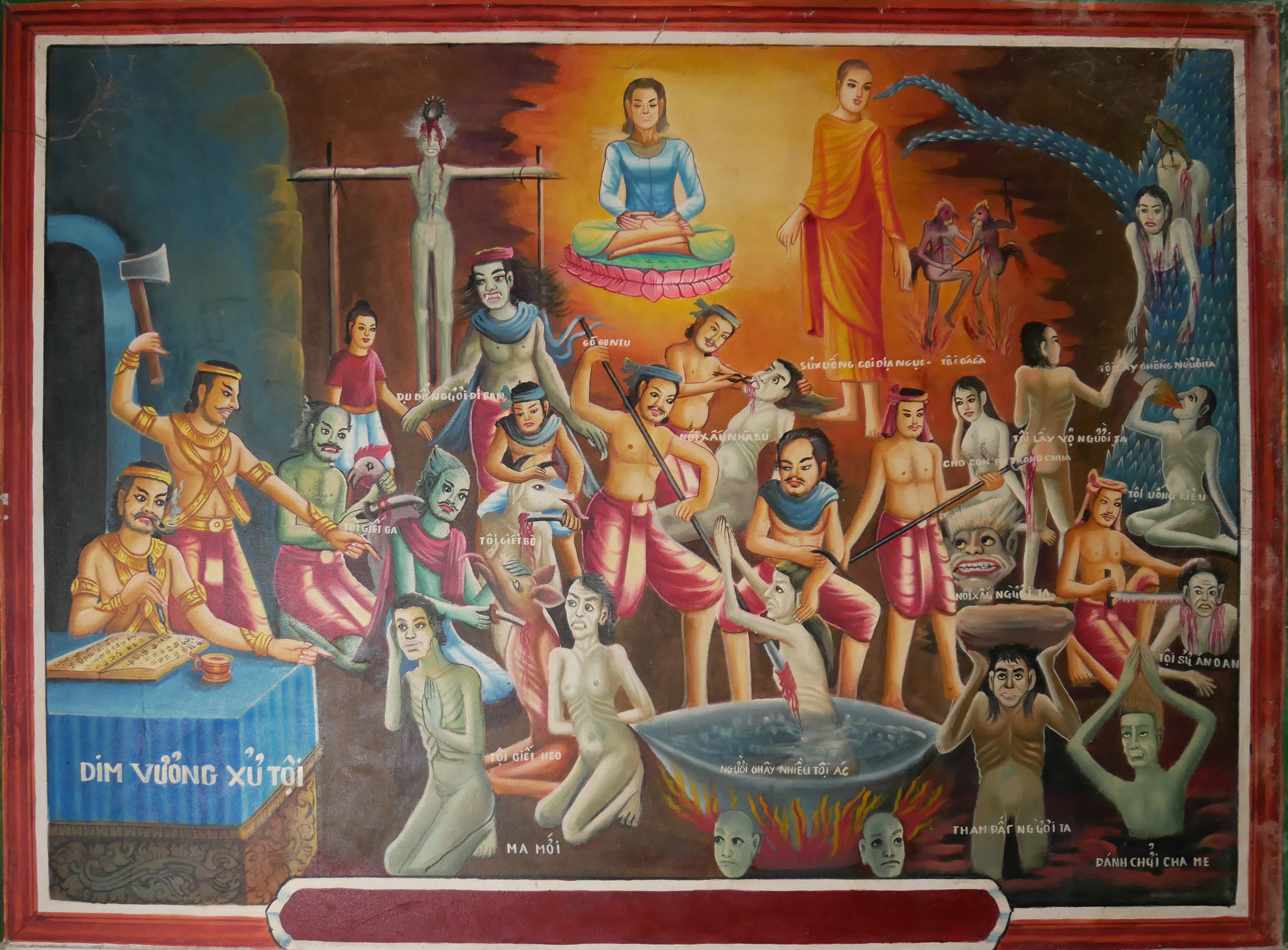 Tranh tuong Khmer Nam Bo anh 3