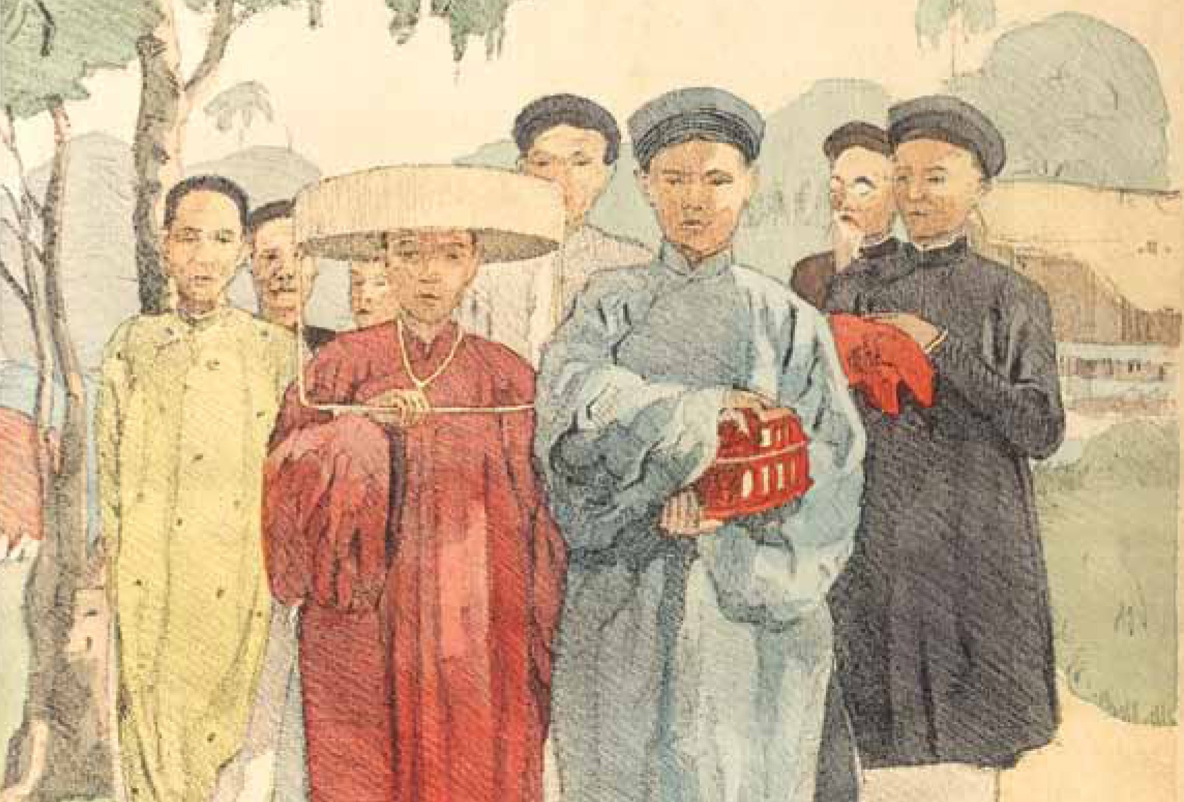 Sinh hoat cua nguoi mien Nam 100 nam truoc hinh anh