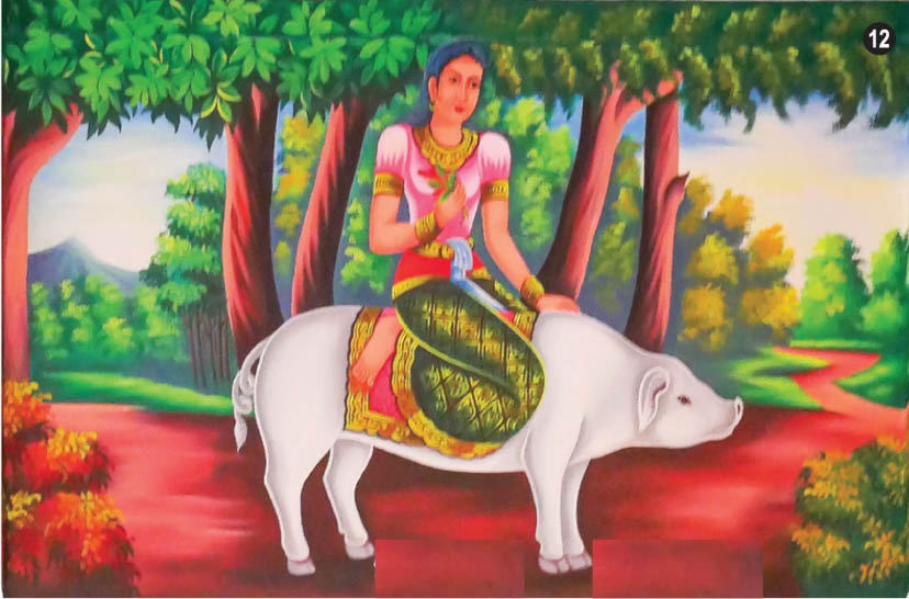 Tranh tuong Khmer Nam Bo anh 12