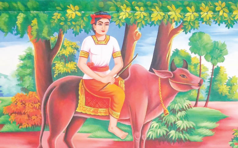 Tranh tuong Khmer Nam Bo anh 2