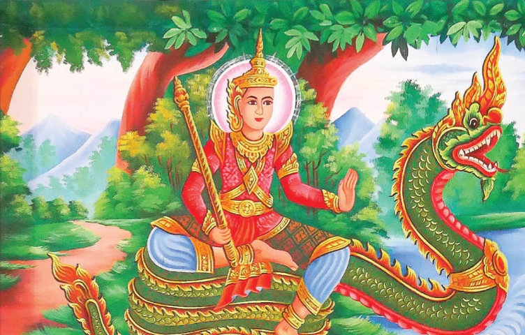 12 con giap qua tranh tuong Khmer Nam Bo hinh anh