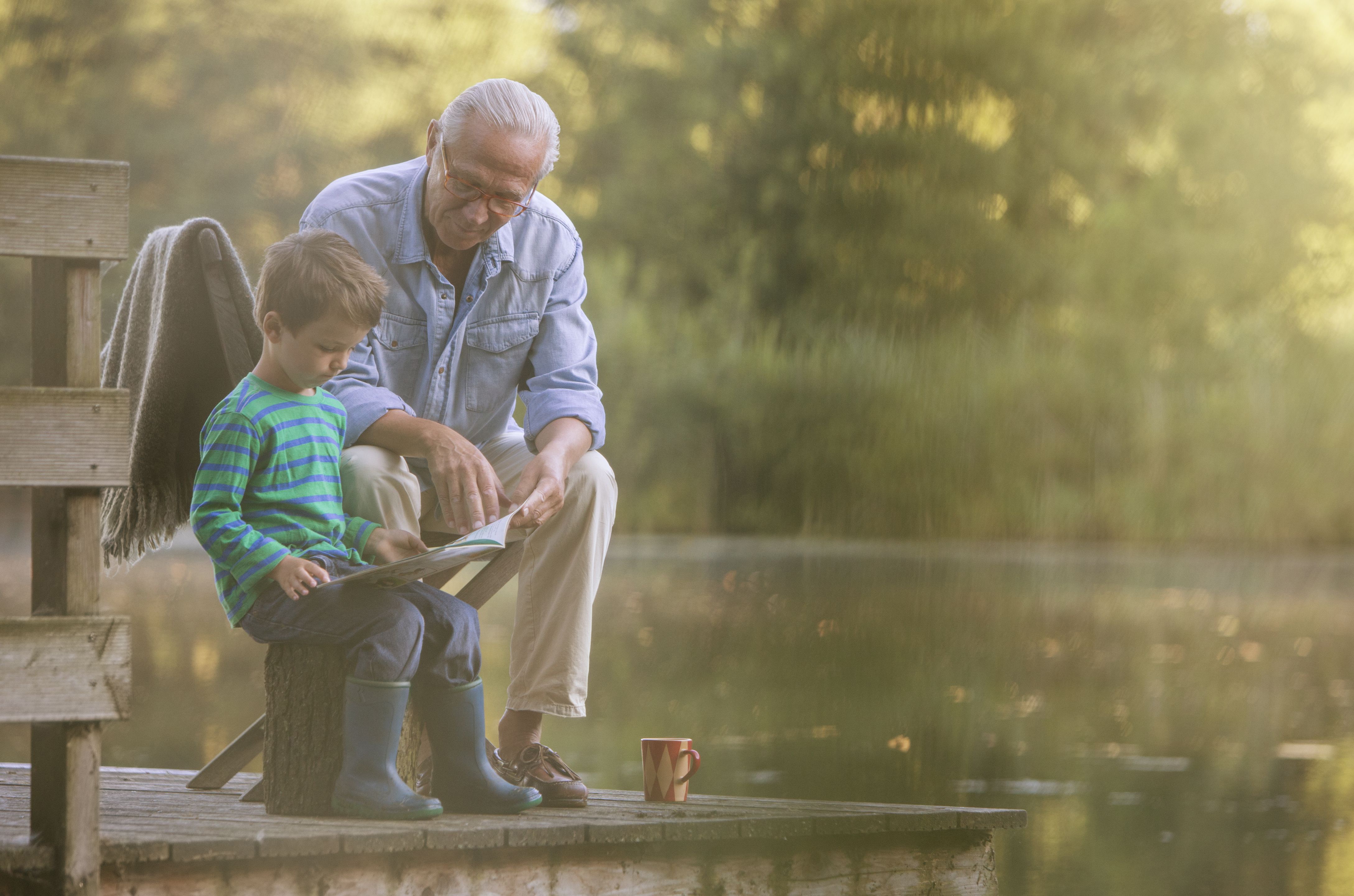 Ong noi cua con trai hinh anh