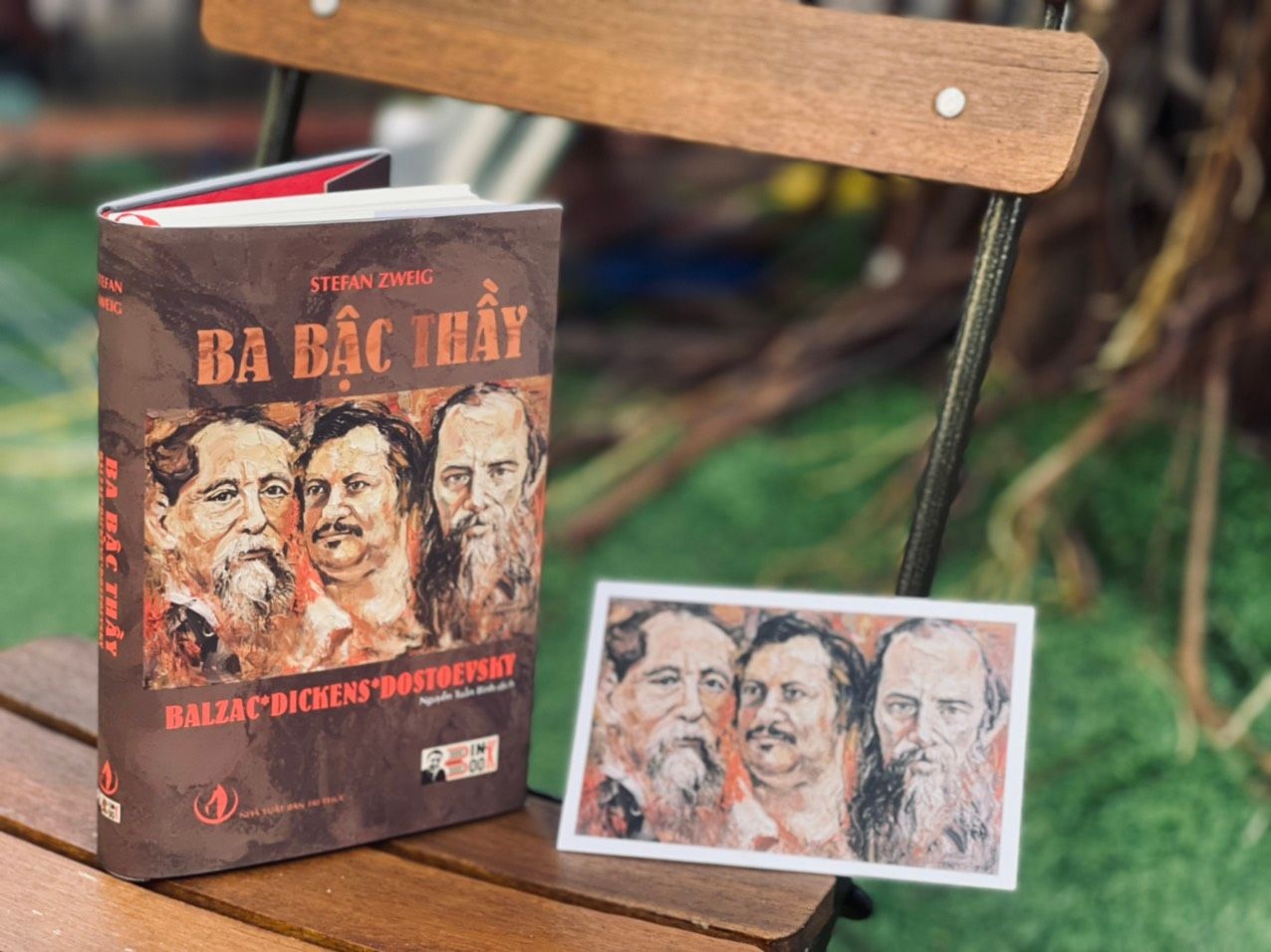 Chan dung ba tieu thuyet gia qua sach 'Ba bac thay' hinh anh