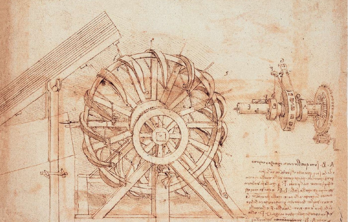 Phat minh xe tu van hanh va nhung thiet bi bay cua Leonardo da Vinci hinh anh