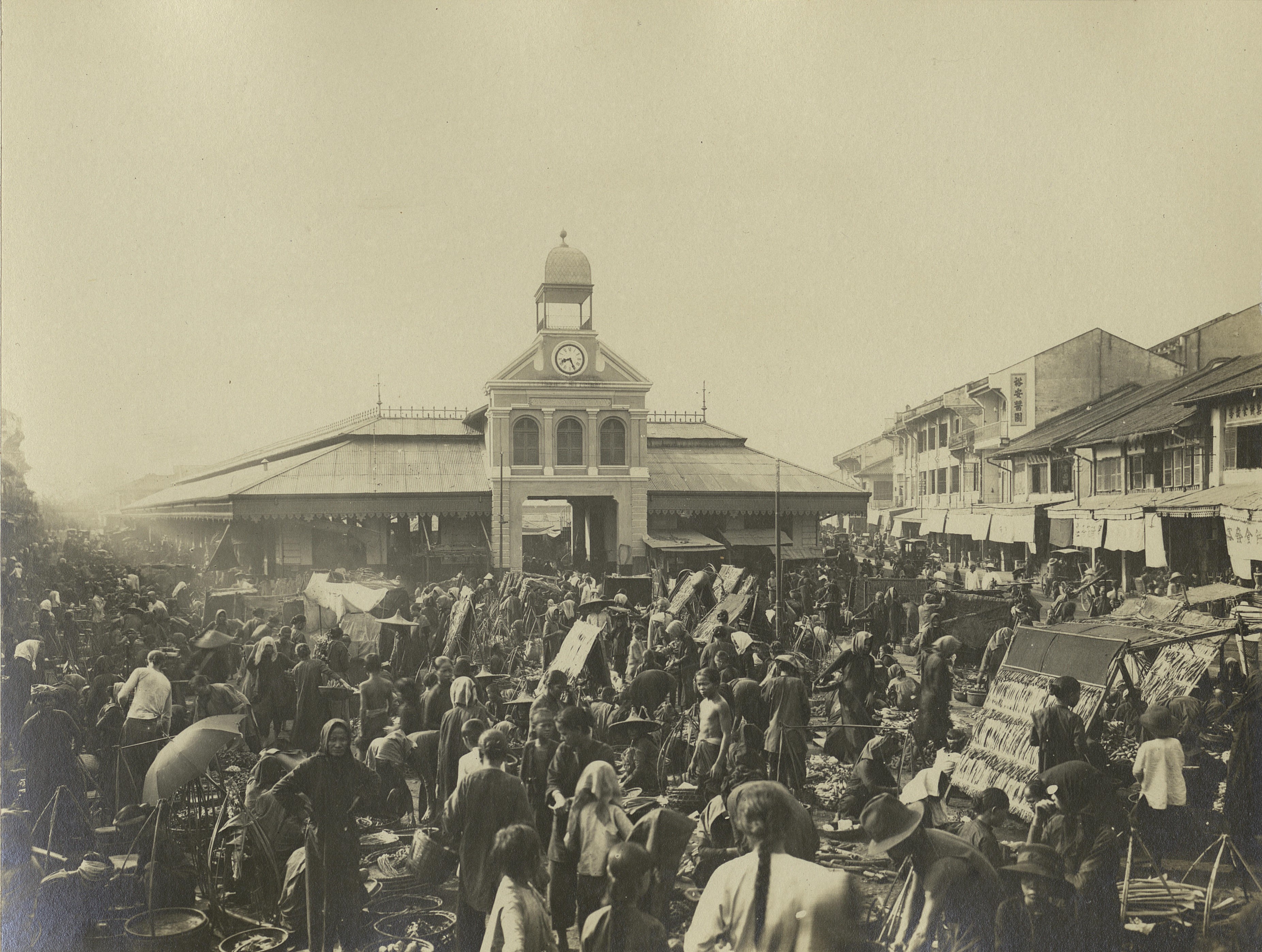 Canh sam uat o do thi Cho Lon hon 100 nam truoc hinh anh