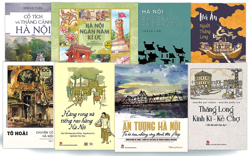 Mot Ha Noi an tuong trong sach tranh hinh anh