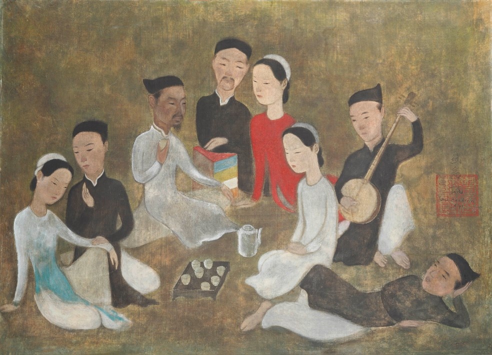 An choi tren dat Ha thanh xua hinh anh