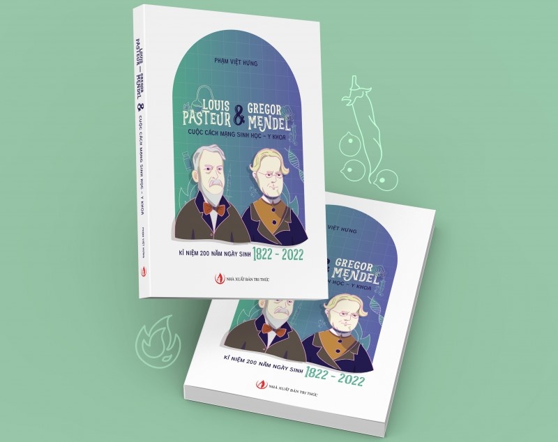 Ra mat sach ve hai nha khoa hoc lon: Louis Pasteur va Gregor Mendel hinh anh