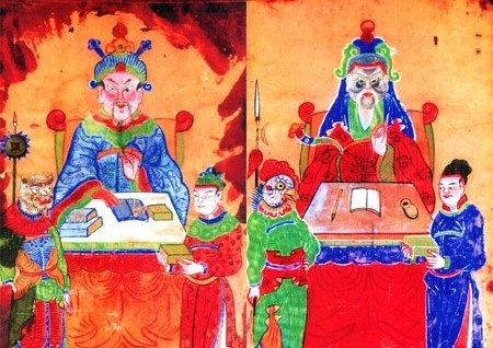 Le tru tich va chuyen ban giao cu, moi trong dem Giao thua hinh anh