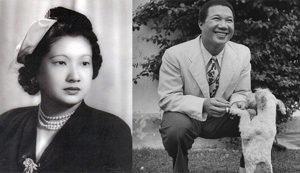 Nam Phuong Hoang hau khuyen Vua Bao Dai ban du thuyen hinh anh