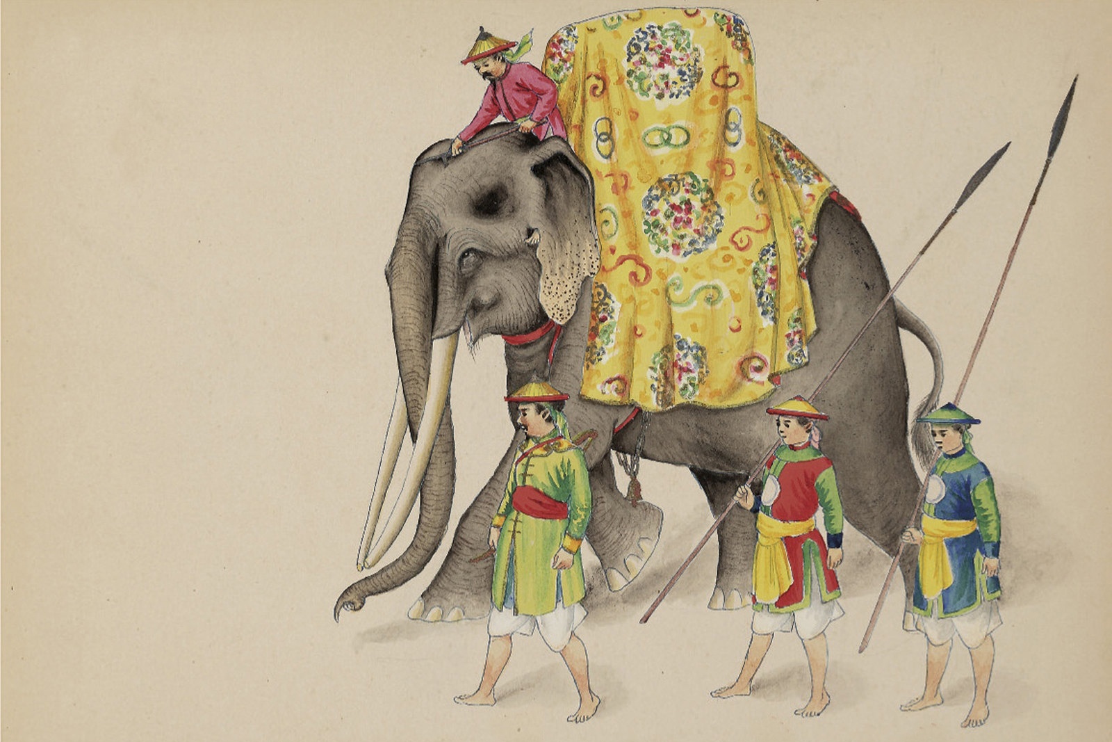 Ao mu thoi Nguyen 100 nam truoc hinh anh