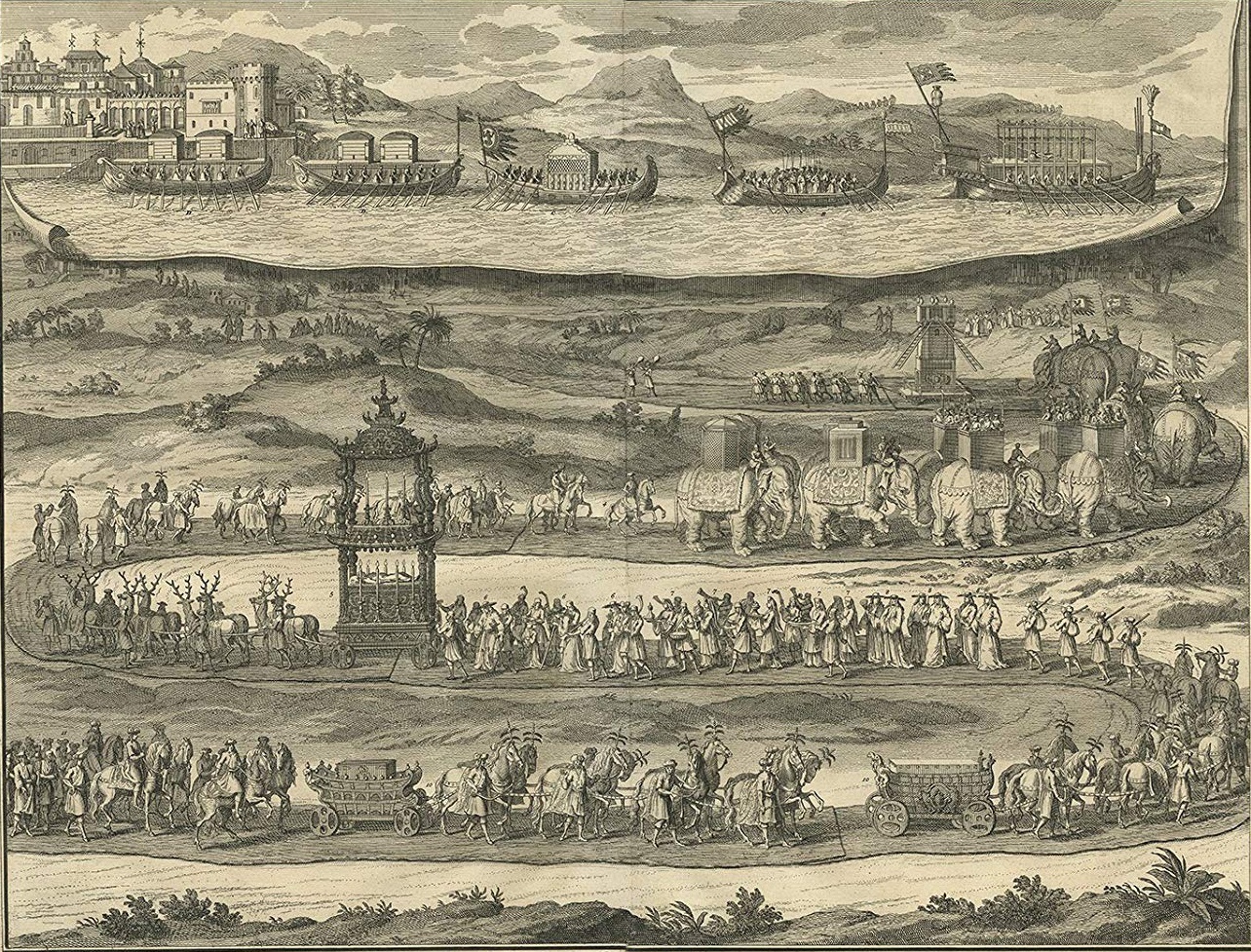 Dieu it biet ve tang le cac vi de vuong hinh anh