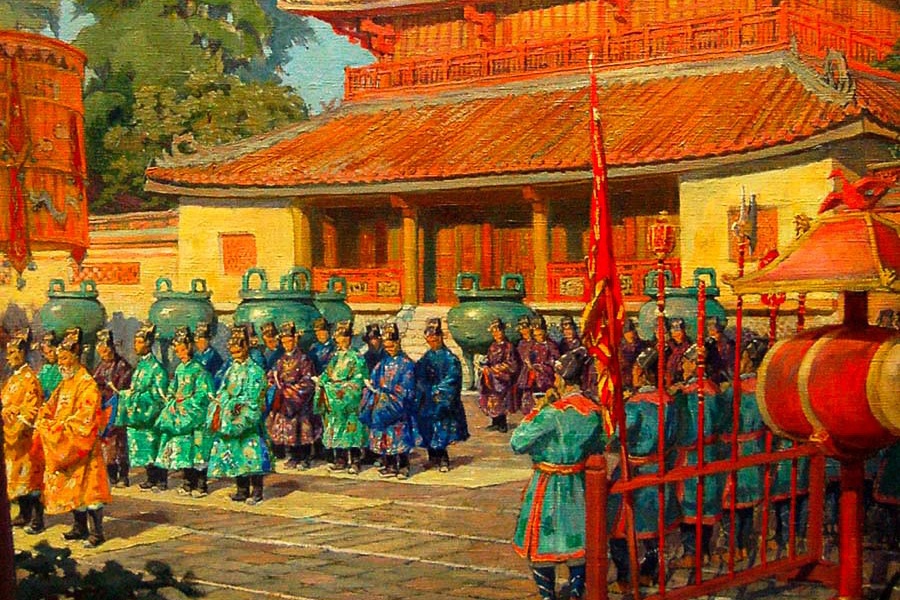 Tet cua vua, quan nha Nguyen 140 nam truoc qua ghi chep bac si Phap hinh anh