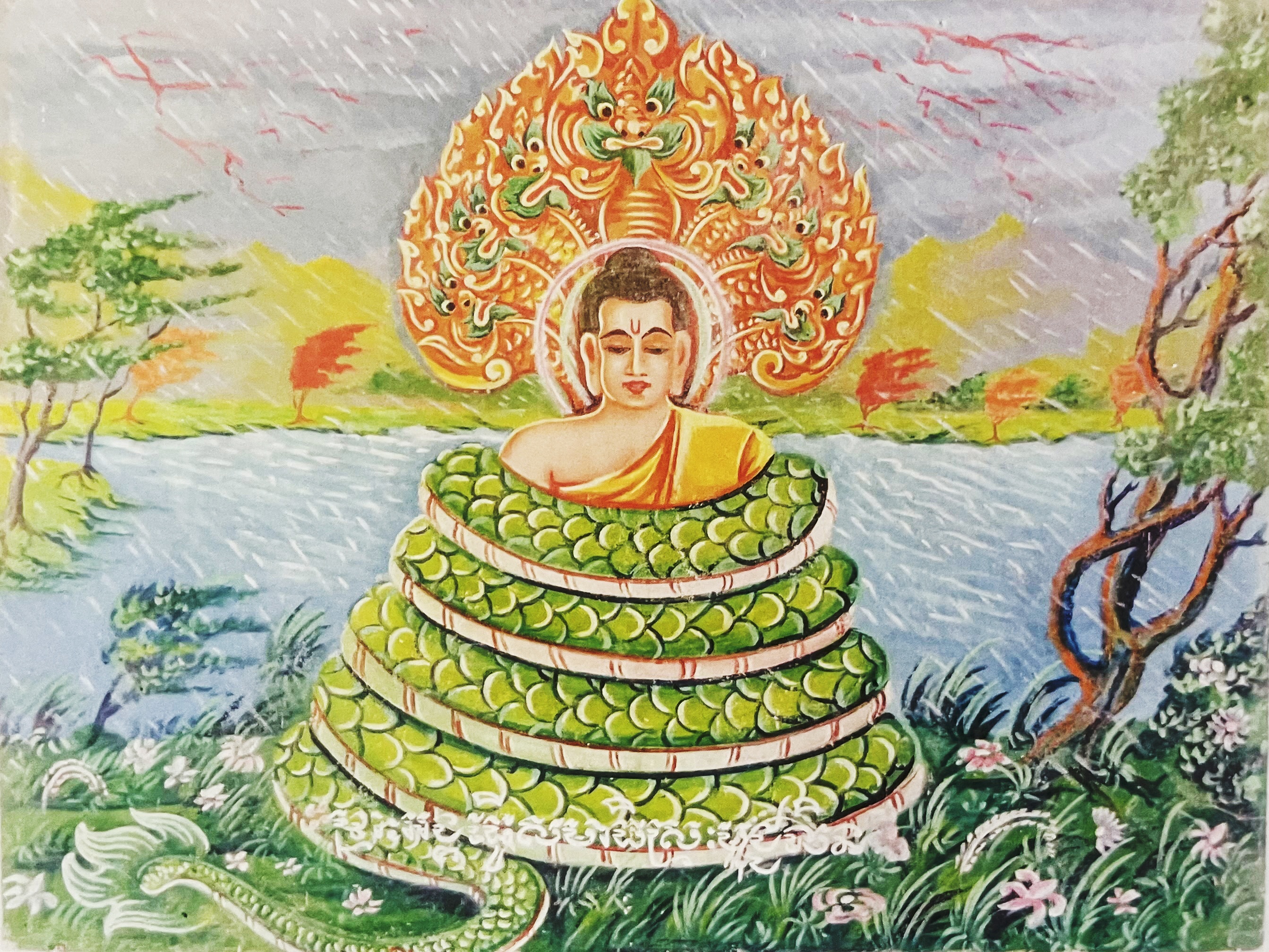 Ran than Naga trong van hoa Phat giao hinh anh