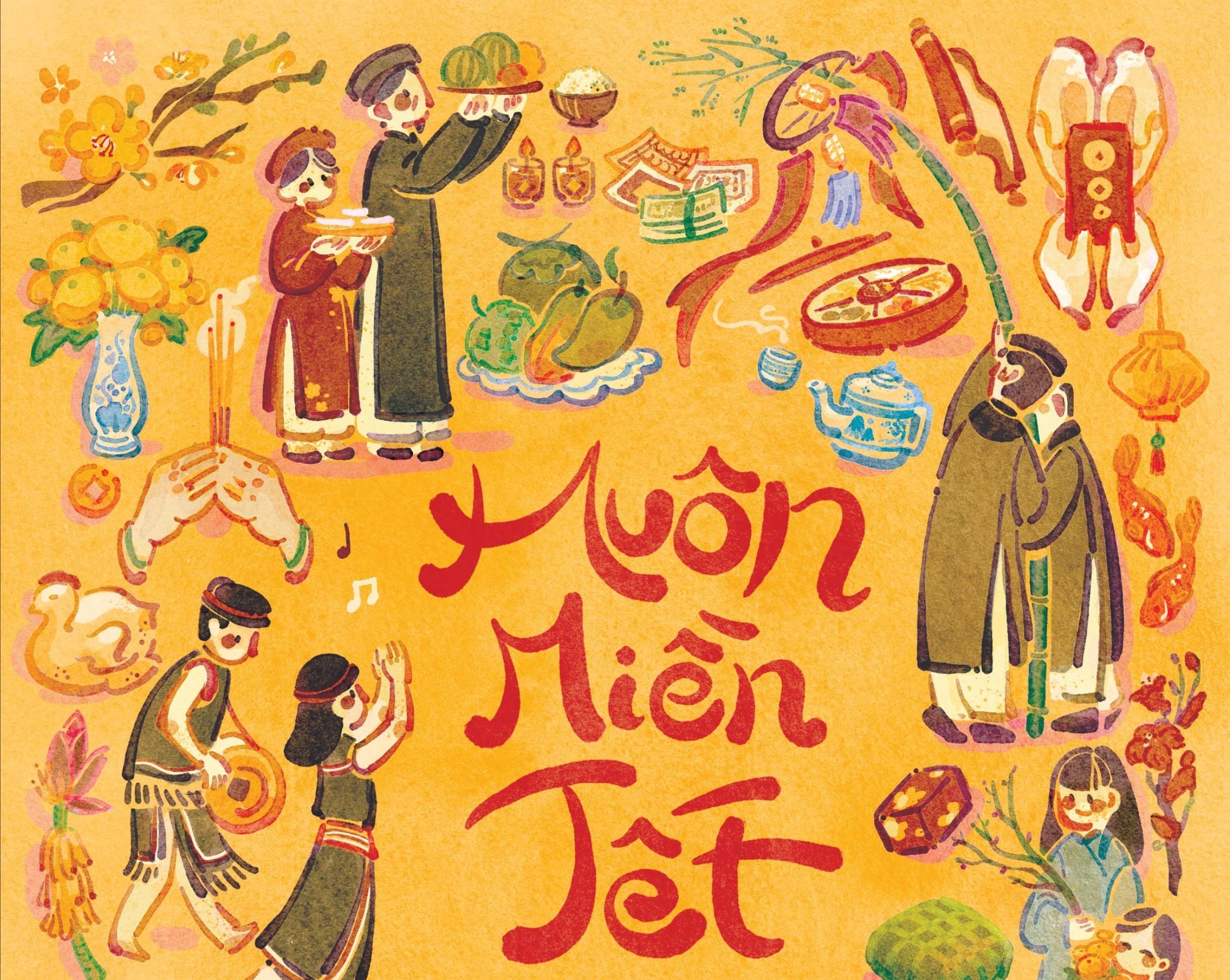 Kham pha dac trung Tet co truyen o 8 vung mien dat nuoc hinh anh