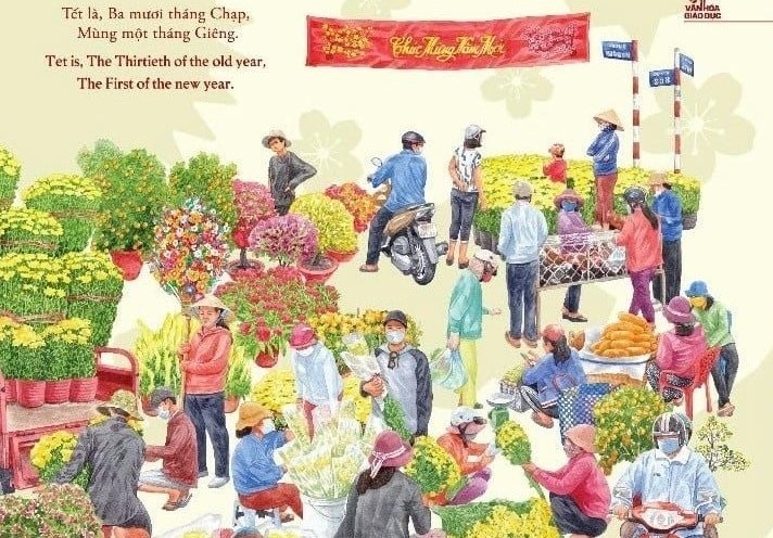 Tai hien khong khi chuan bi Tet o 3 mien hinh anh