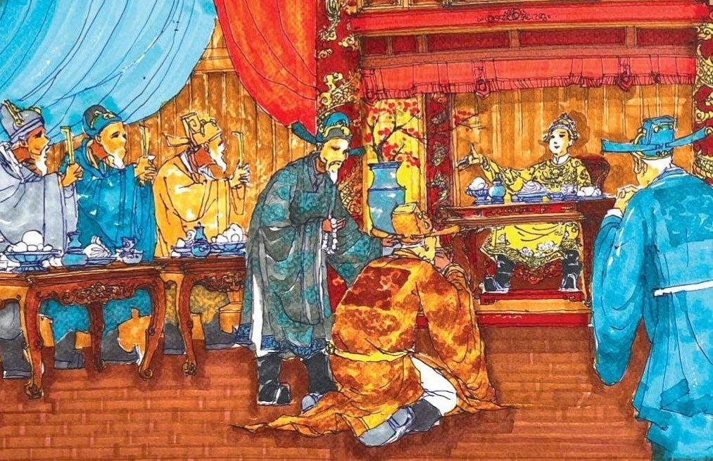 Vua Viet xua thuong Tet, an Tet, choi Tet ra sao? hinh anh