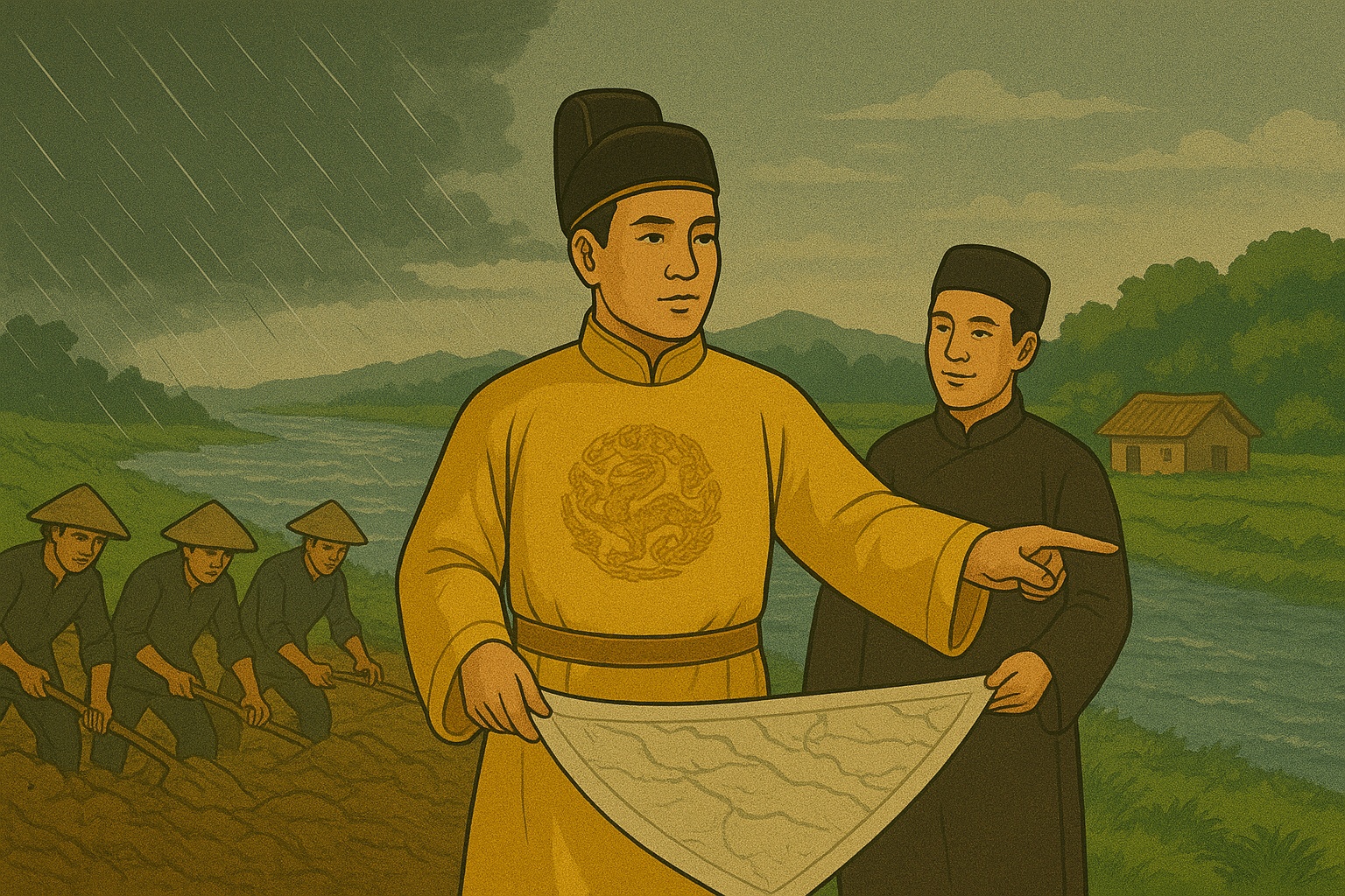 Kinh nghiem phong chong bao lut hang nghin nam cua cha ong ta hinh anh