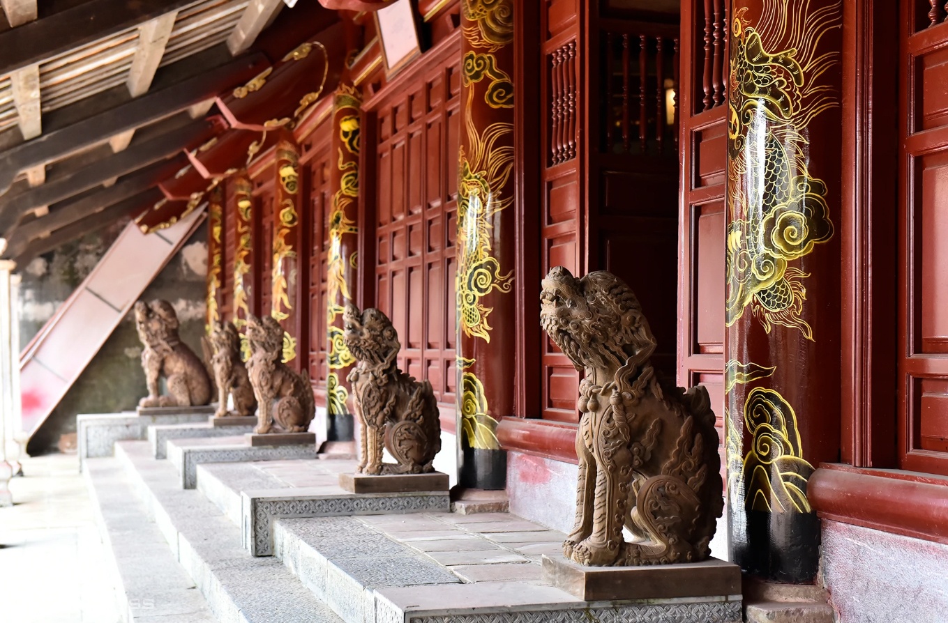 Dieu it biet ve Thai Mieu nha hau Le o Thanh Hoa hinh anh